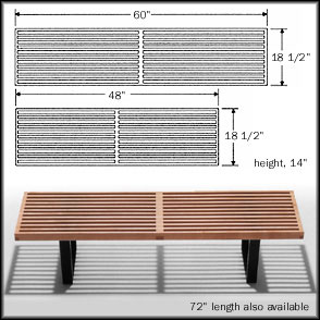 Herman Miller Nelson Platform Bench By Gopherit Lumberjocks