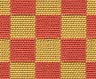 Alexander Girard Checker Red/Gold